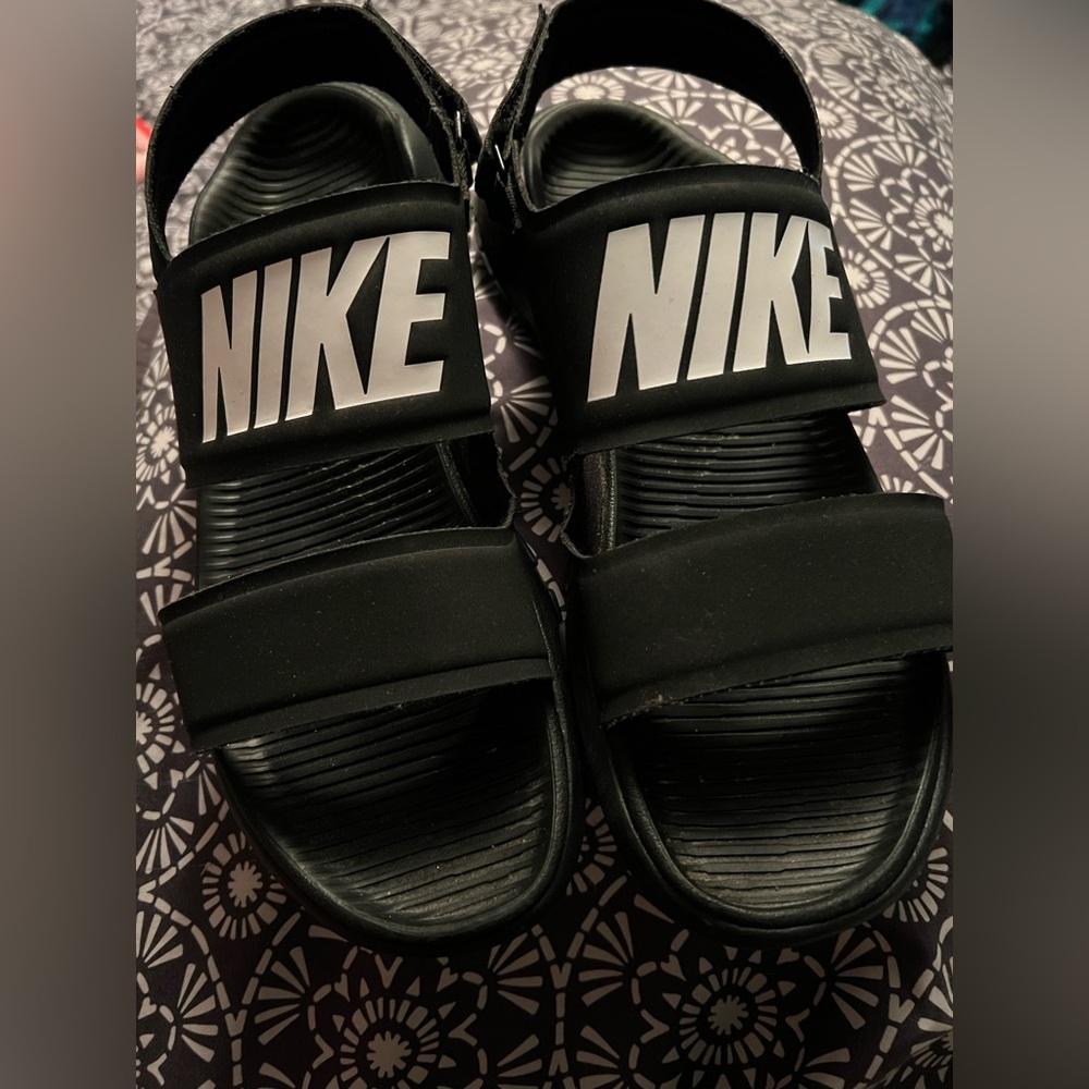 Nike strap on slides